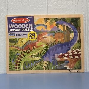 Melissa & Doug Dinosaur Adventure Wooden Puzzle New
